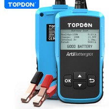 2025NEW! TOPDON 12V Car Load Battery Tester Digital Analyzer Tester LCD Screen