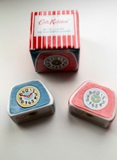 Brand New Cath Kidston Clocks Salt and Pepper Shakers BNIB