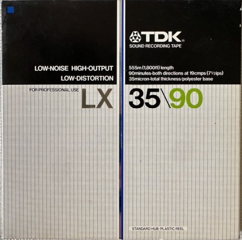 Reel tape spool tdk - reel,