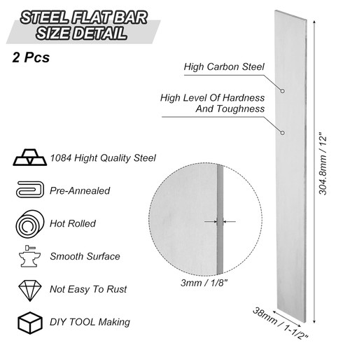 1084 steel flat bar pcs - 1084, bar,