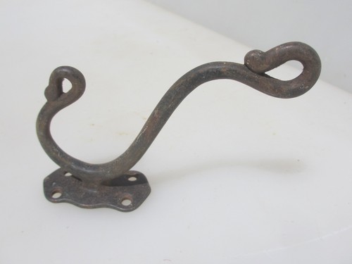 Antique iron coat hooks hat - coat,
