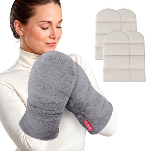 Microwavable heating mittens - microwavable,