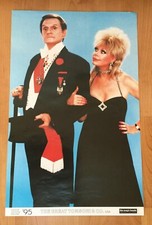 RARE Magic Hands Poster: The Great Tomsoni & Co. 1995 Magic Hands Poster