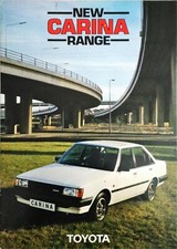 Toyota Carina Brochure 1982