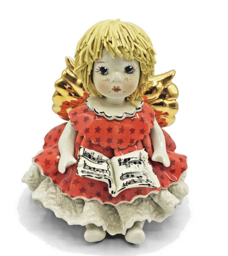Angel gold wings reading - angel, w/gold