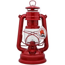 Feuerhand Baby Special 276 Hurricane Lantern Rustic Camping Lamp Ruby Red