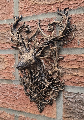 Gothic deer wall hang - deer,