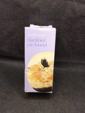 Lakeland Ceramic Black Bird Pie Funnel Boxed 