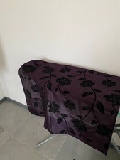 Table cloth for coffee table dark purple cs25