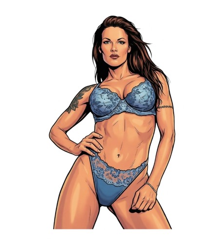 Wwe lita wrestling water - wwe,