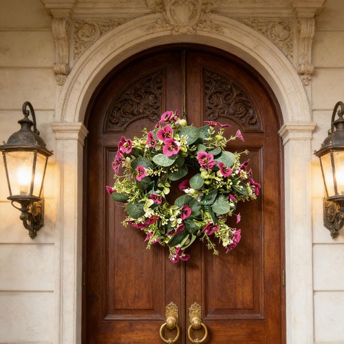 Artificial wreath spring - artificial,