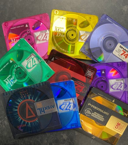 Single blank mini disk - single,