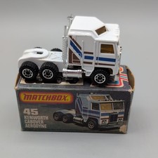 VINTAGE MATCHBOX No.45 KENWORTH CABOVER AERODYNE BOXED 1980s