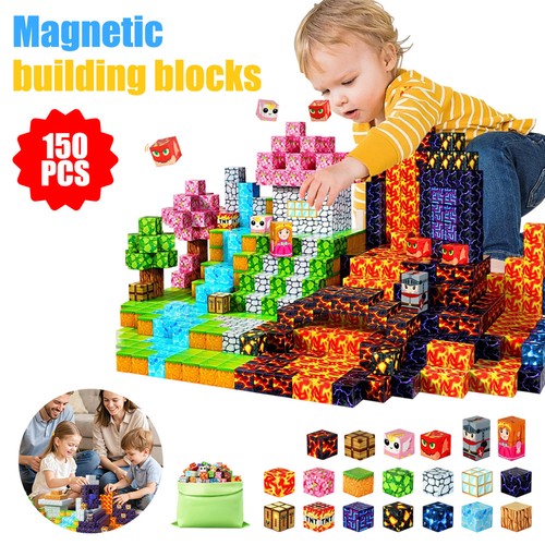 150pcs set minecraft magnetic - 150pcs/set,