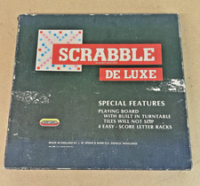Scrabble De Luxe vintage board