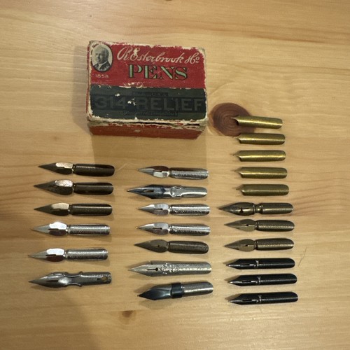 Vintage mixed calligraphy dip - vintage,