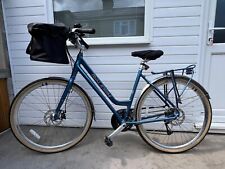 Unisex Raleigh Centros Hybrid bike with basket. Very good condition with extras.