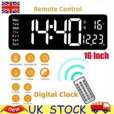 16" Large LED Wall Clock