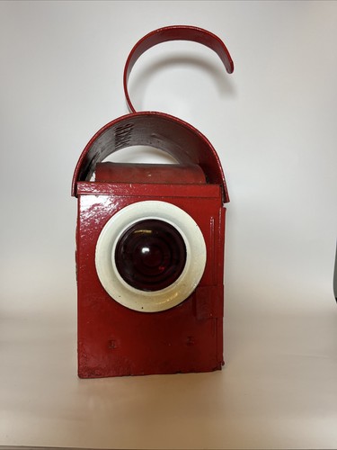 Vintage railway lamp parker - railway,
