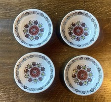 Set Of  4 Broadhurst Romany Ironstone Bowls 6 x 2.5” ALL IN BEAUTIFUL CONDITION
