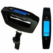 50kg Digital Luggage Scale Portable Weighing Weight Suitcase Travel Scale Strap
