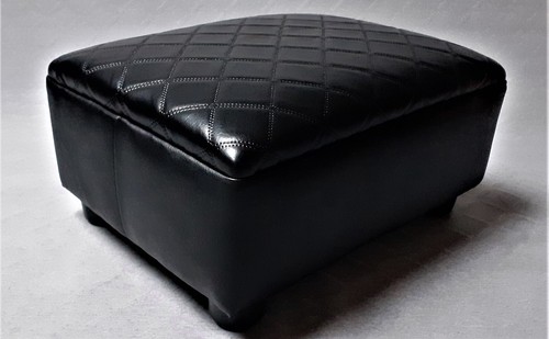 Black bentley diamond stitch - black,