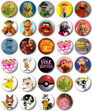 Kids Retro TV Various 25mm, 1"