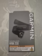 Garmin HRM-200 Heart Rate Monitor with HRV Data Machine Washable Strap M-XL