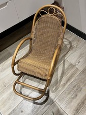 Rattan Child’s Rocking Chair