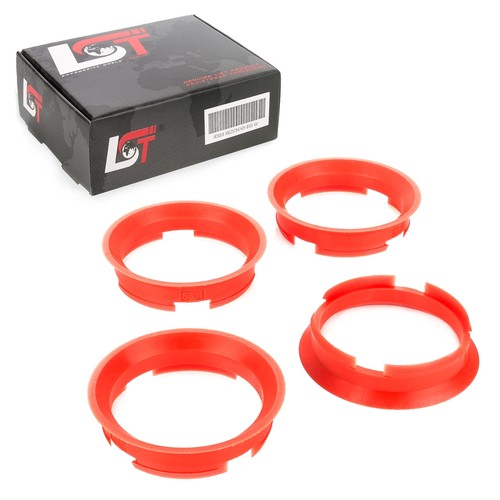 Centering rings red for - 4x,