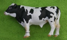 Schleich 13632 Cow Bull B & W Holstein Animal Figure Farm 2007 Retired with Tag