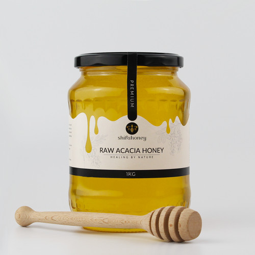 1kg 100 pure raw - 100%, acacia