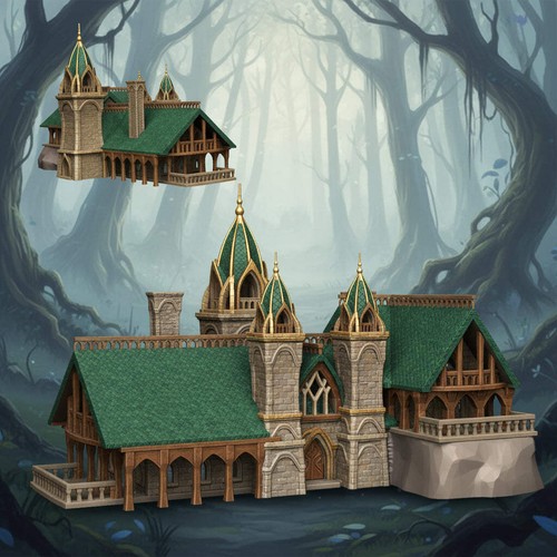 Elven palace - elven,