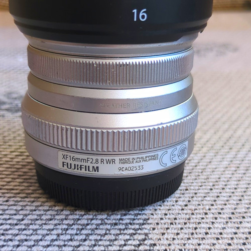Fuji fujinon 16mm 8 wr - fuji, f2.8