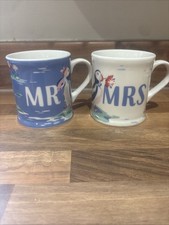 Cath Kidston Mr & Mrs Mug Set