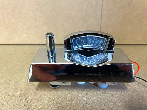 Coin chrome letters - chrome,, light
