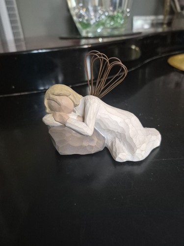 Willow tree dreaming - tree, angel