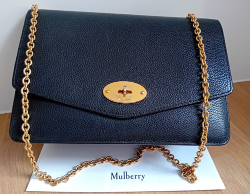 Mulberry darley black leather - mulberry,