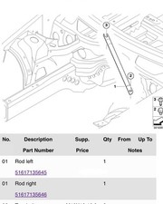 BMW 3 Series E9x Front Strut