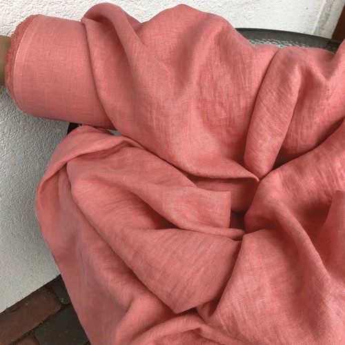 Natural linen fabric the - natural, by