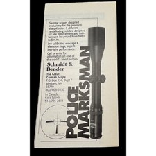 Schmidt & Bender Vintage Print