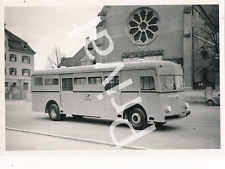 Photo FBW - The Gyrobus Parcel Post Car Rear Engine German Post Vintage M1.65