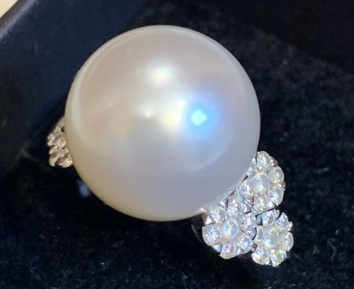 Large white south sea pearl - large,