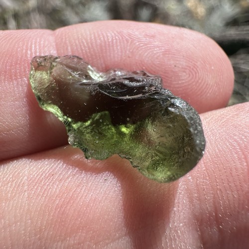 Moldavite tektite czech - tektite,