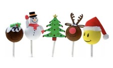 5x Christmas Antenna Topper
