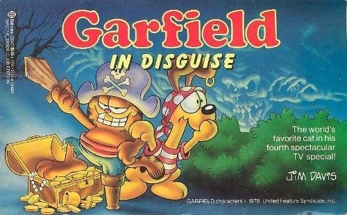 Garfield disguise - garfield, in