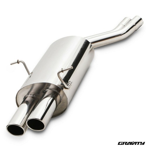Rear silencer exhaust system - silencer,