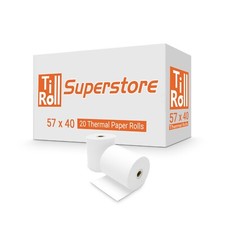 20 Rolls 57x38 Thermal Paper