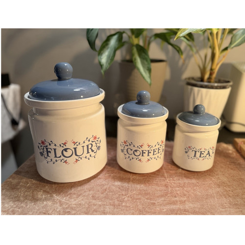 1990s ceramic coffee tea sugar - 1990s,