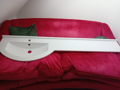 Corian seamless basin - seamless,